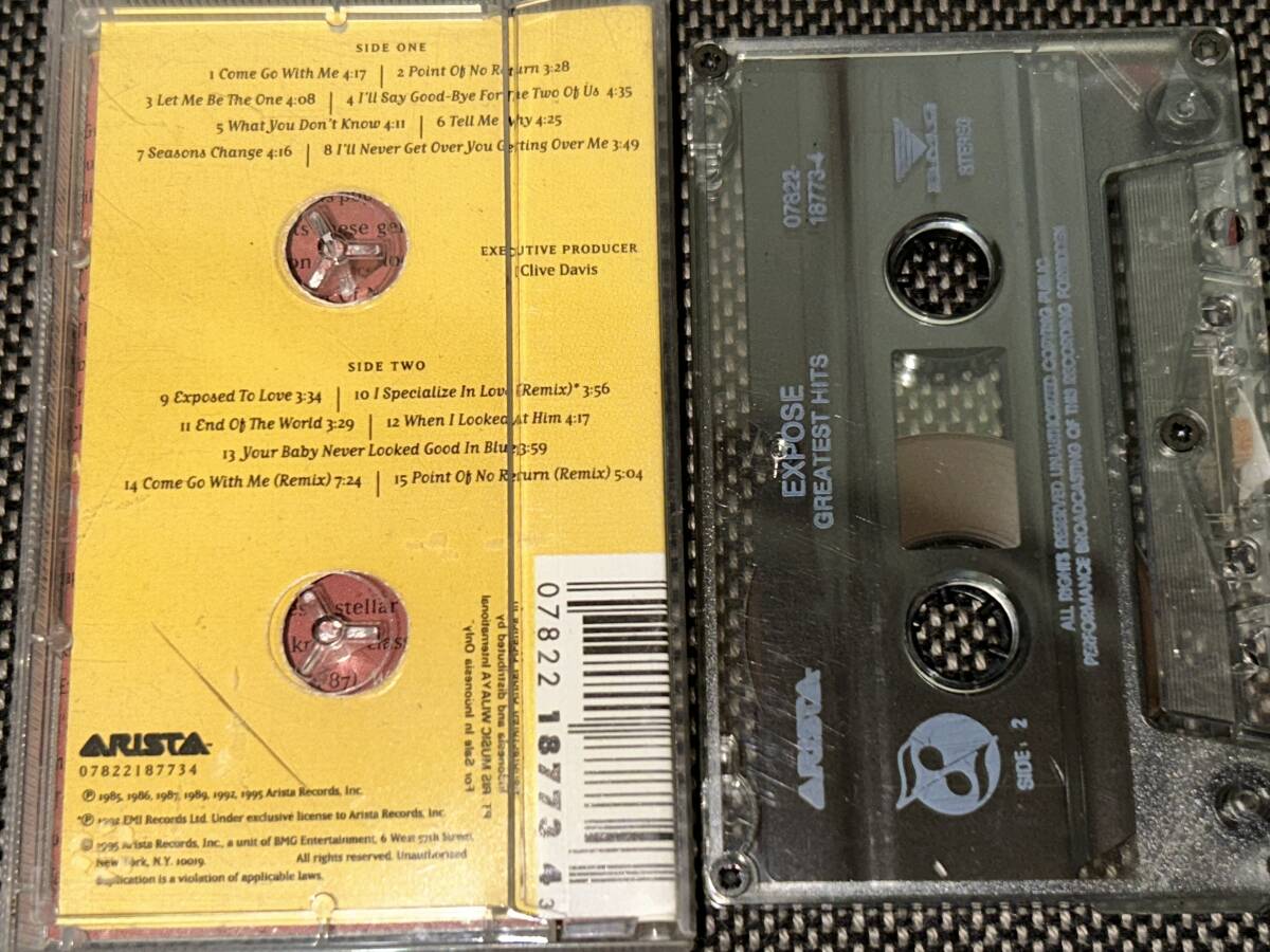 Expose / Greatest Hits 輸入カセットテープ_画像2