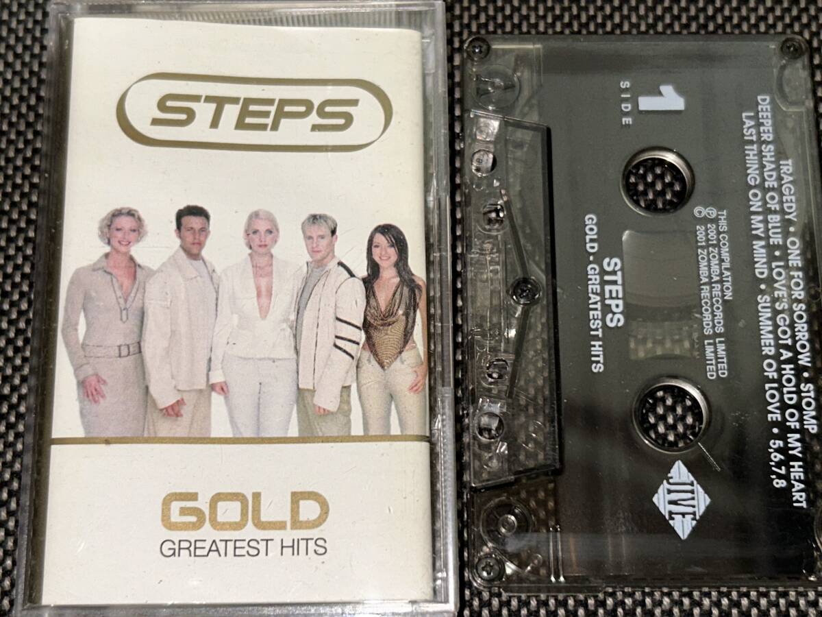Steps / Gold Greatest Hits 輸入カセットテープの画像1