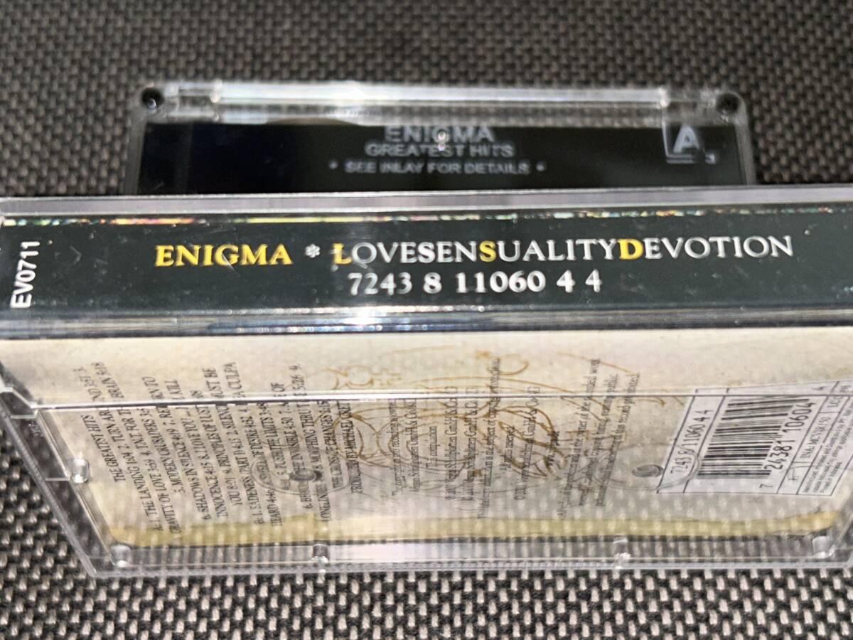 Enigma / Love Sensuality Devotion - The Greatest Hits import cassette tape 