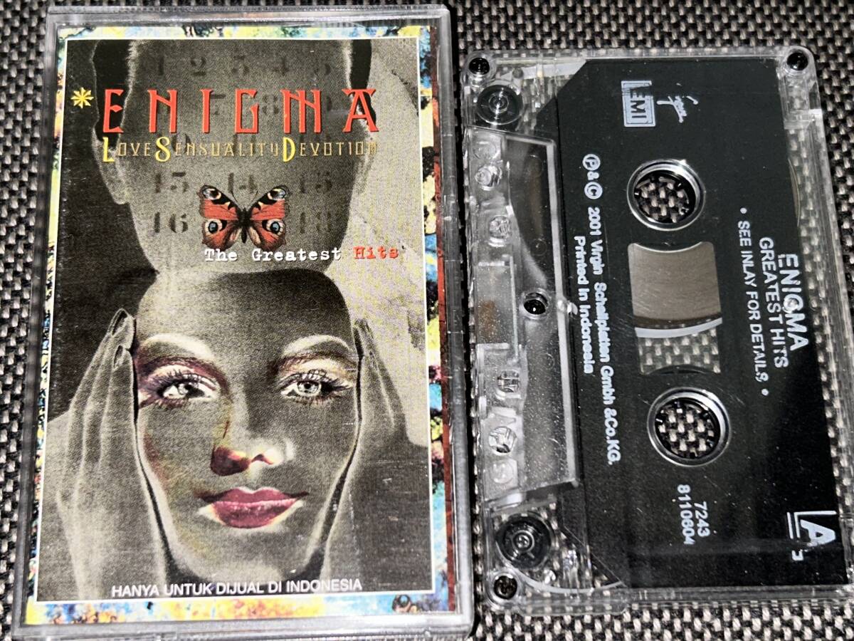 Enigma / Love Sensuality Devotion - The Greatest Hits import cassette tape 