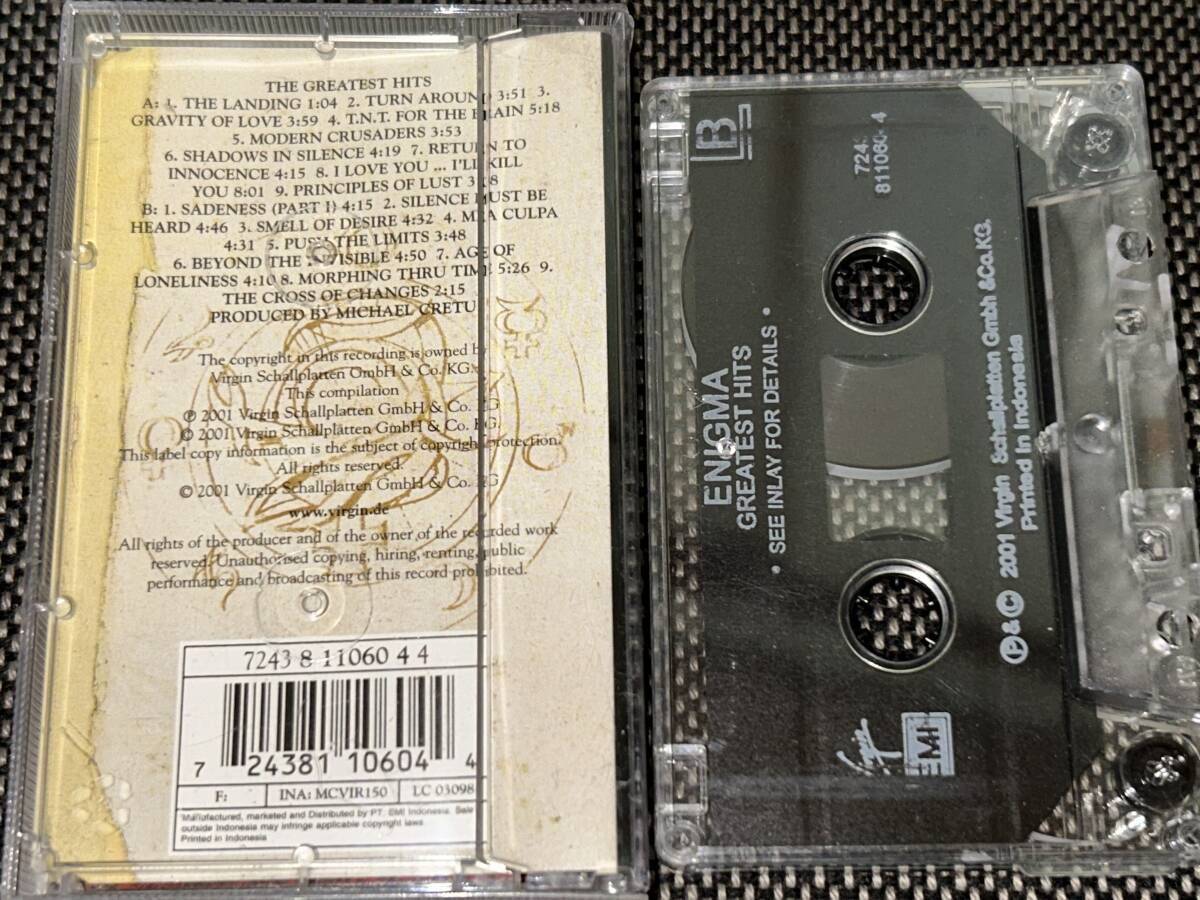 Enigma / Love Sensuality Devotion - The Greatest Hits import cassette tape 