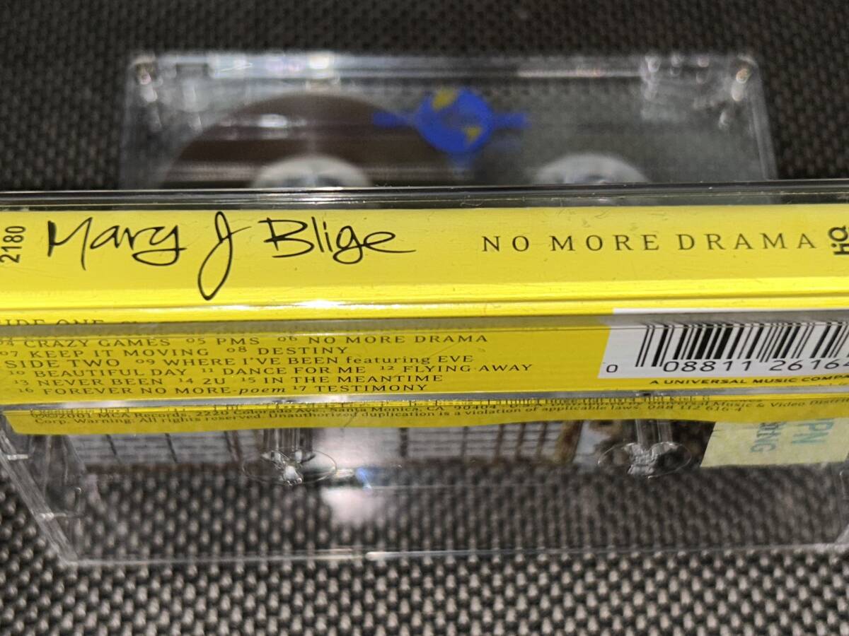 Mary J. Blige / No More Drama 輸入カセットテープの画像3