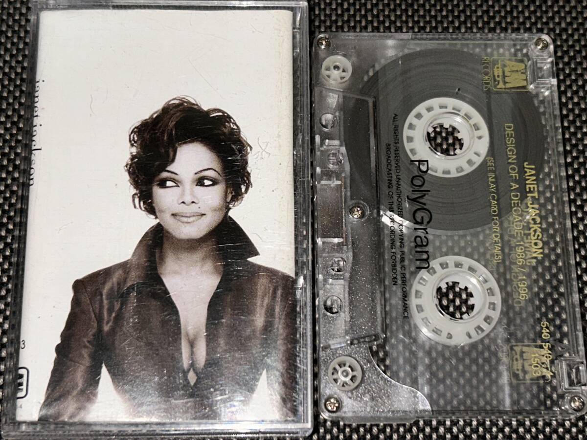 Janet Jackson / Design Of A Decade 1986-1996 輸入カセットテープの画像1