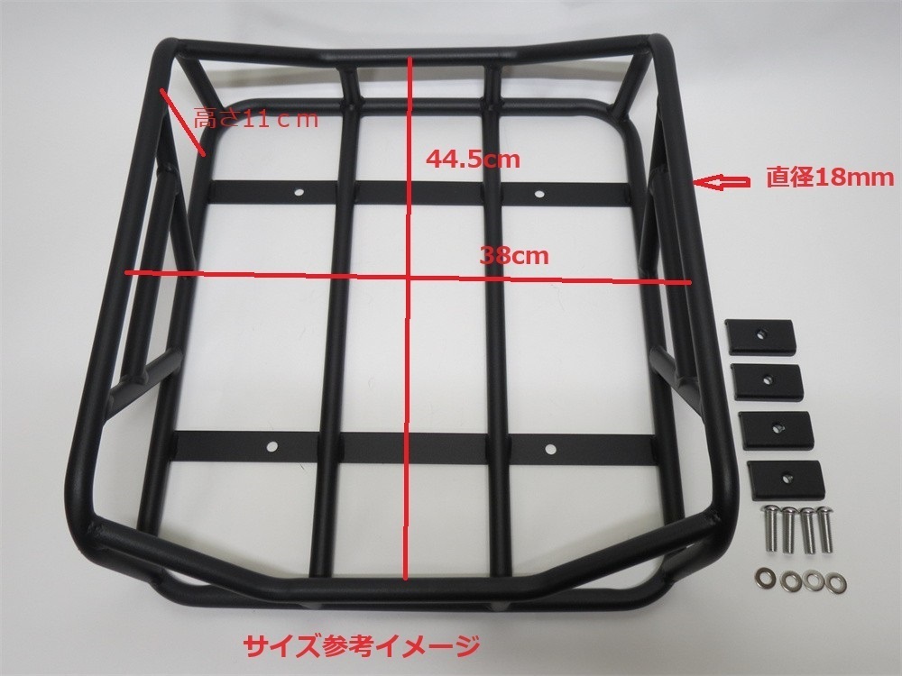 HONDA用 ハンターカブ CT125 CT 125 2020 以降 リアキャリア JA55 JA65 リアラック Bタイプ【car-ct125b-2】の画像8