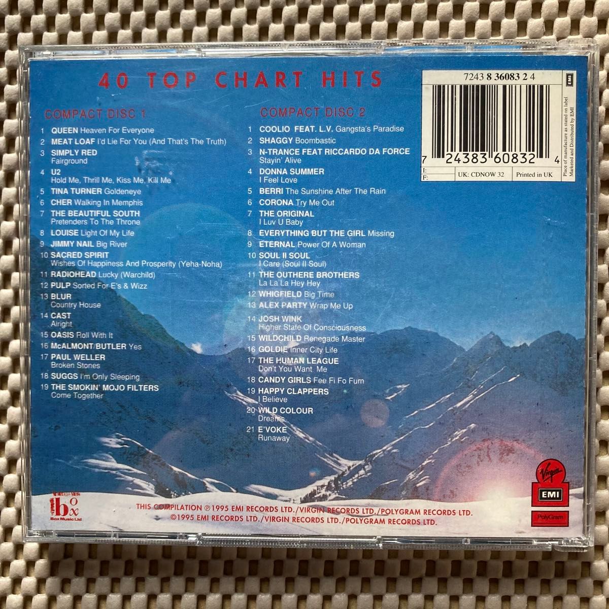 輸入盤CD】Now 32 〜NOW That's What I Call Music 32〜[2枚組 輸入盤CD】Now 32 〜NOW That's What I Call Music 32〜[2枚組