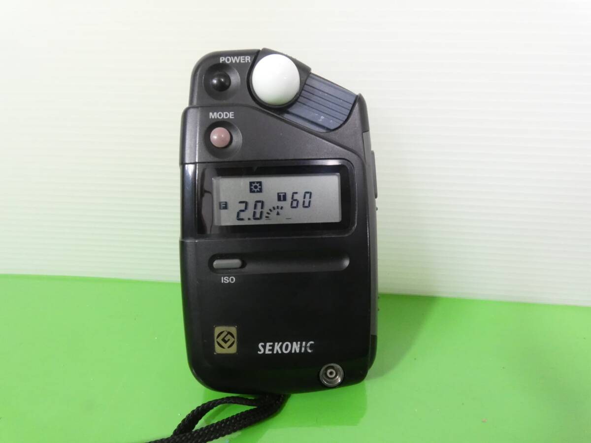 〈カメラ関連〉 SEKONIC FLASHMATE L-308B 露出計の画像5