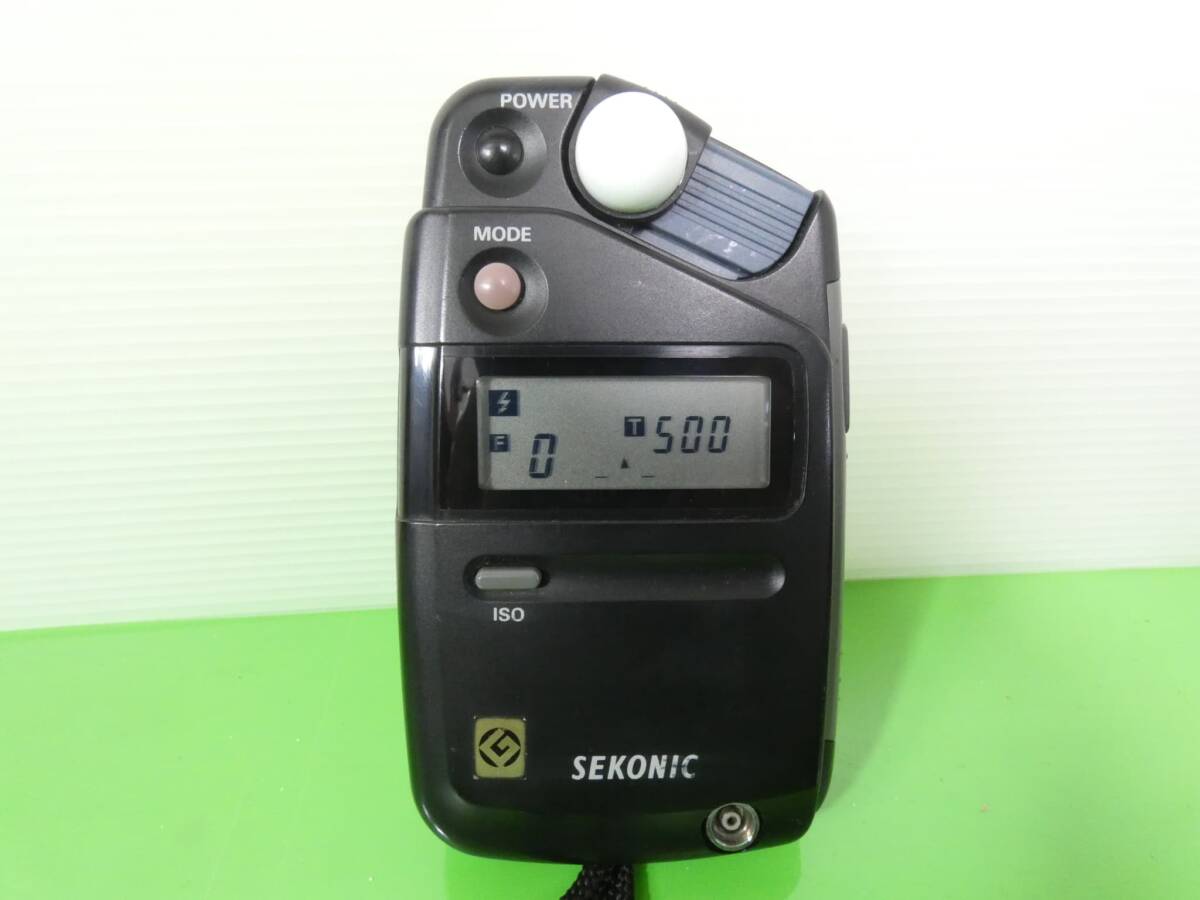 〈カメラ関連〉 SEKONIC FLASHMATE L-308B 露出計の画像3