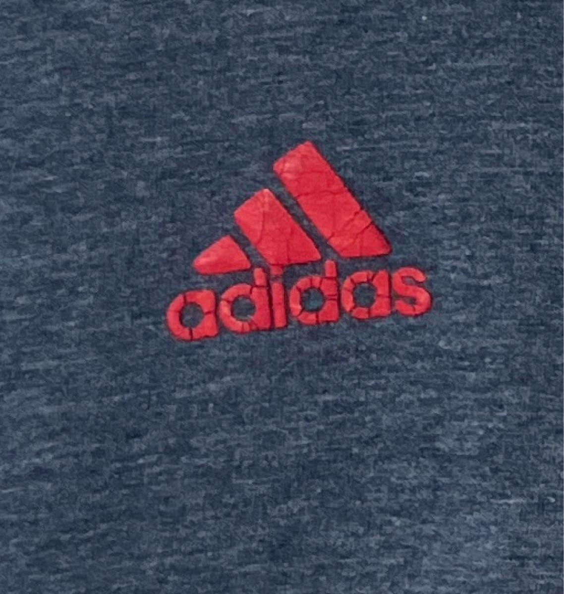 アメリカ古着 FC DALLAS サッカークラブチーム adidas ネイビーTシャツ Lsize FCダラス ビンテージ