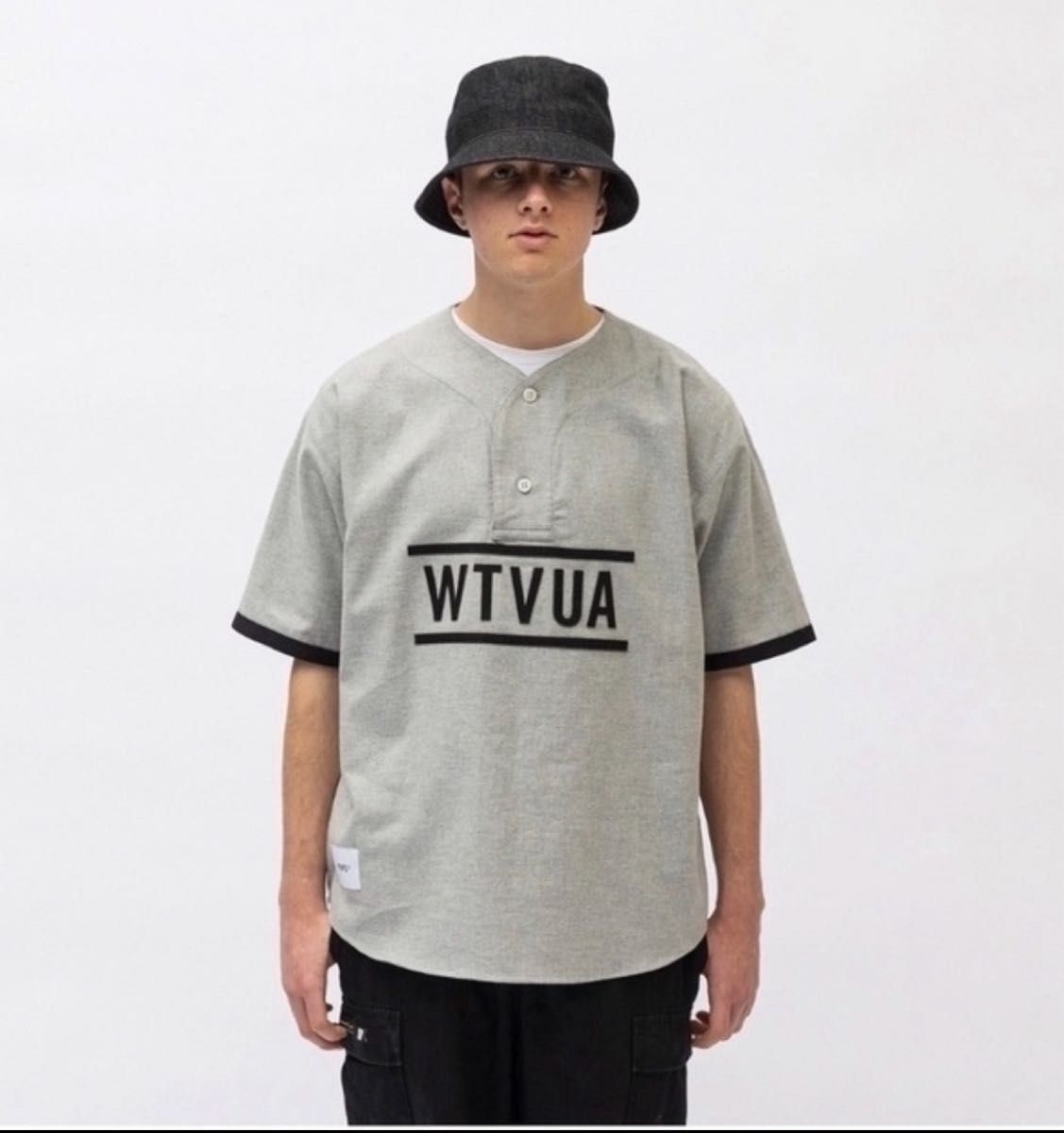23SS WTAPS LEAGUE / SS / COTTON. GRAY L