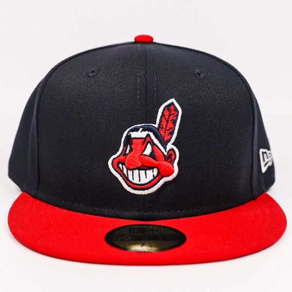 MLB Cleveland Indians クリーブランド インディアンス野球帽子 NEWERA ニューエラ キャップG3508の画像2