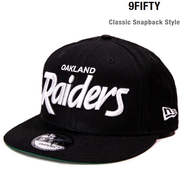 NFLの人気チーム オークランド レイダーズ Oakland Raiders NEW ERA ニューエラ キャップG471の画像1