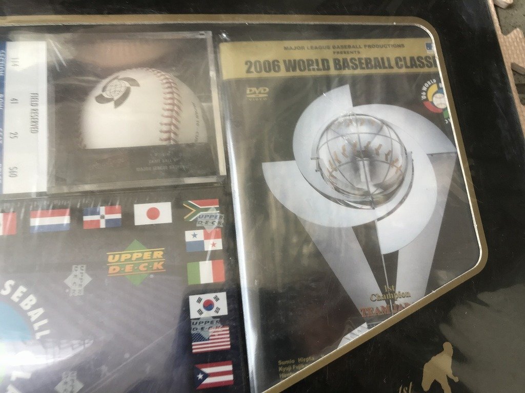 ★ 【新品同様】 2006年 WBC ワールドベースボールクラシック 限定版プレミアムBOX DVD 公式記録 野球 ボール グッズの画像6