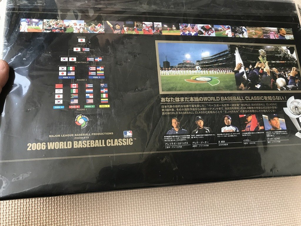 ★ 【新品同様】 2006年 WBC ワールドベースボールクラシック 限定版プレミアムBOX DVD 公式記録 野球 ボール グッズの画像9