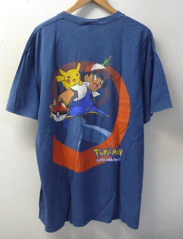 ◆POKEMON ポケモン ヴィンテージ Tシャツ Tee サイズ　XL相当 　任天堂_画像1