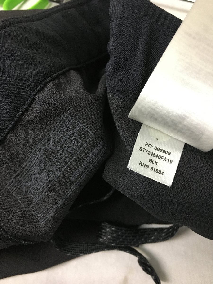 ◆ 国内正規 PATAGONIA パタゴニア 24540 Terrebonne Joggersメンズ テルボンヌ ジョガーズ 高機能 軽量　パンツ　サイズL 黒 美 2019年製_画像5