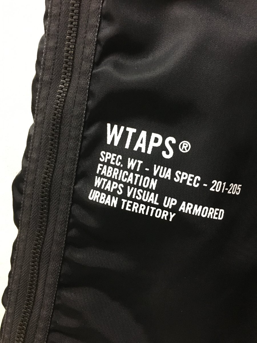 ◆WTAPS ダブルタップス 20AW 美品 202BRDT-PTM06 PARA TROUSERS ナイロン トラウザー パンツ サイズX02 M 黒 budsの画像4