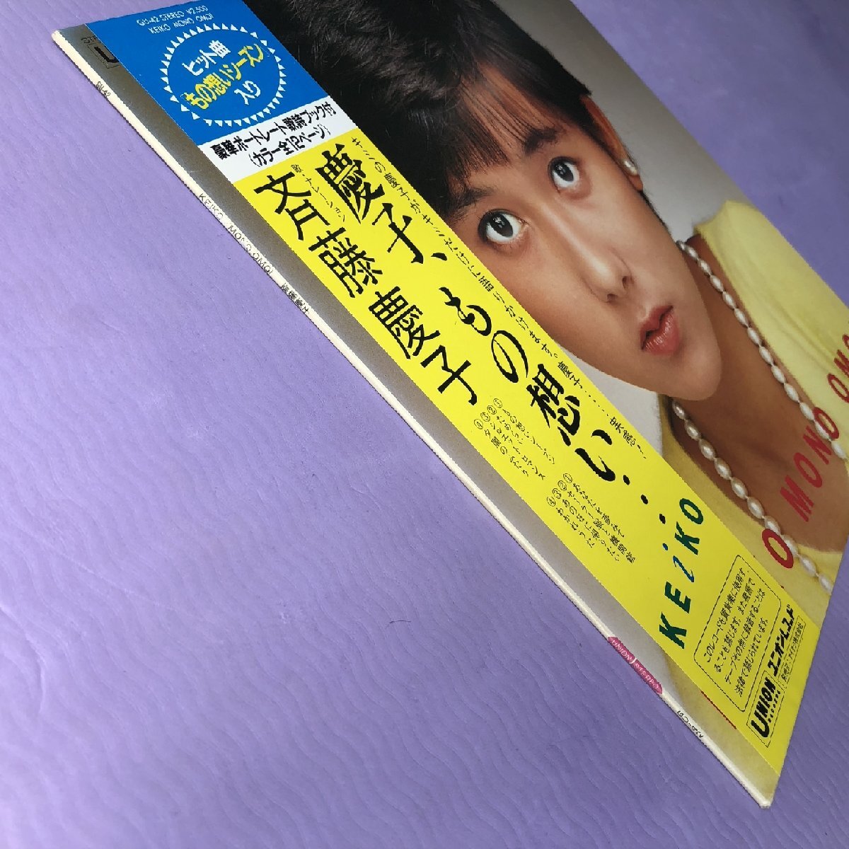 美盤 レア盤 斉藤慶子 Keiko Saito 1982年 LPレコード 慶子、もの想い オリジナルリリース盤 帯付 J-Pop 12p写真ブックレット_画像4