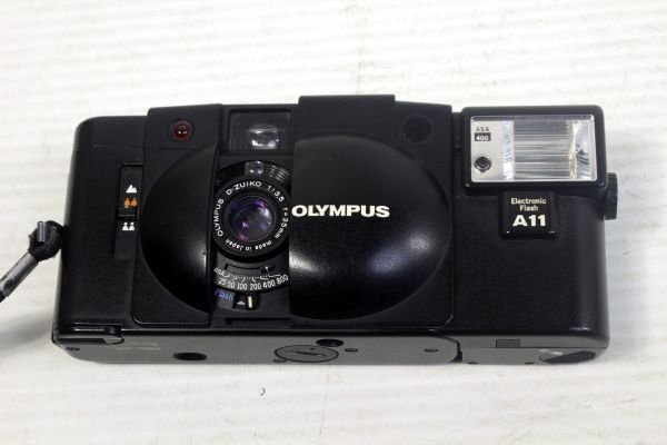 OLYMPUS オリンパス XA2/A11 コンパクトフィルムカメラ/フラッシュユニット付_画像3