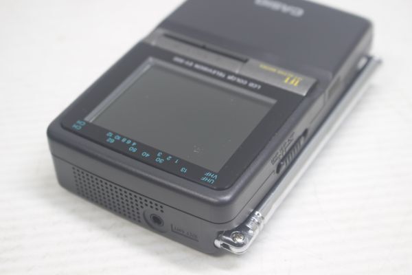 CASIO カシオ　ポケット液晶カラーテレビ　EV-500 TET EV-500 TFT ACTIVE MATRIX/当時物_画像5