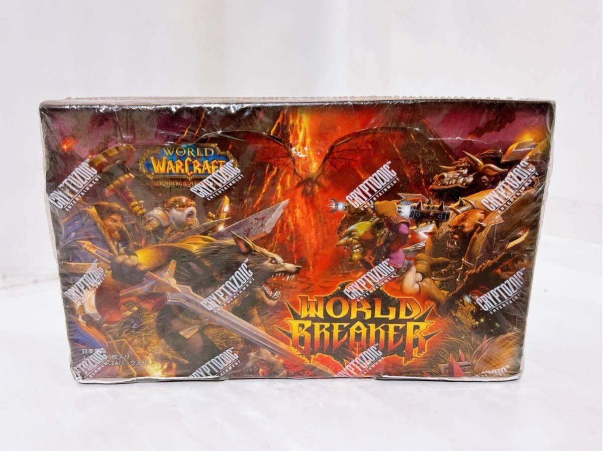 WORLD OF WARCRAFT BREAKER ウォークラフト 日本語版 1BOX 24パック入 未開封 ①