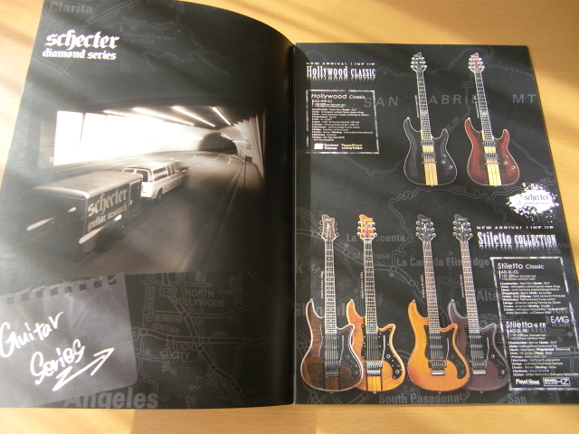 ☆ カタログ mosrite, SCHECTER ３冊セット ☆の画像3