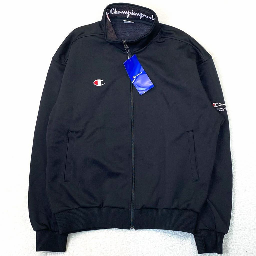 【新品 未使用 タグ付き】champion チャンピオン トラックジャケット ブルゾン スポーツ コットン 80s 90s ヴィンテージ ゴールドウィン Oの画像1