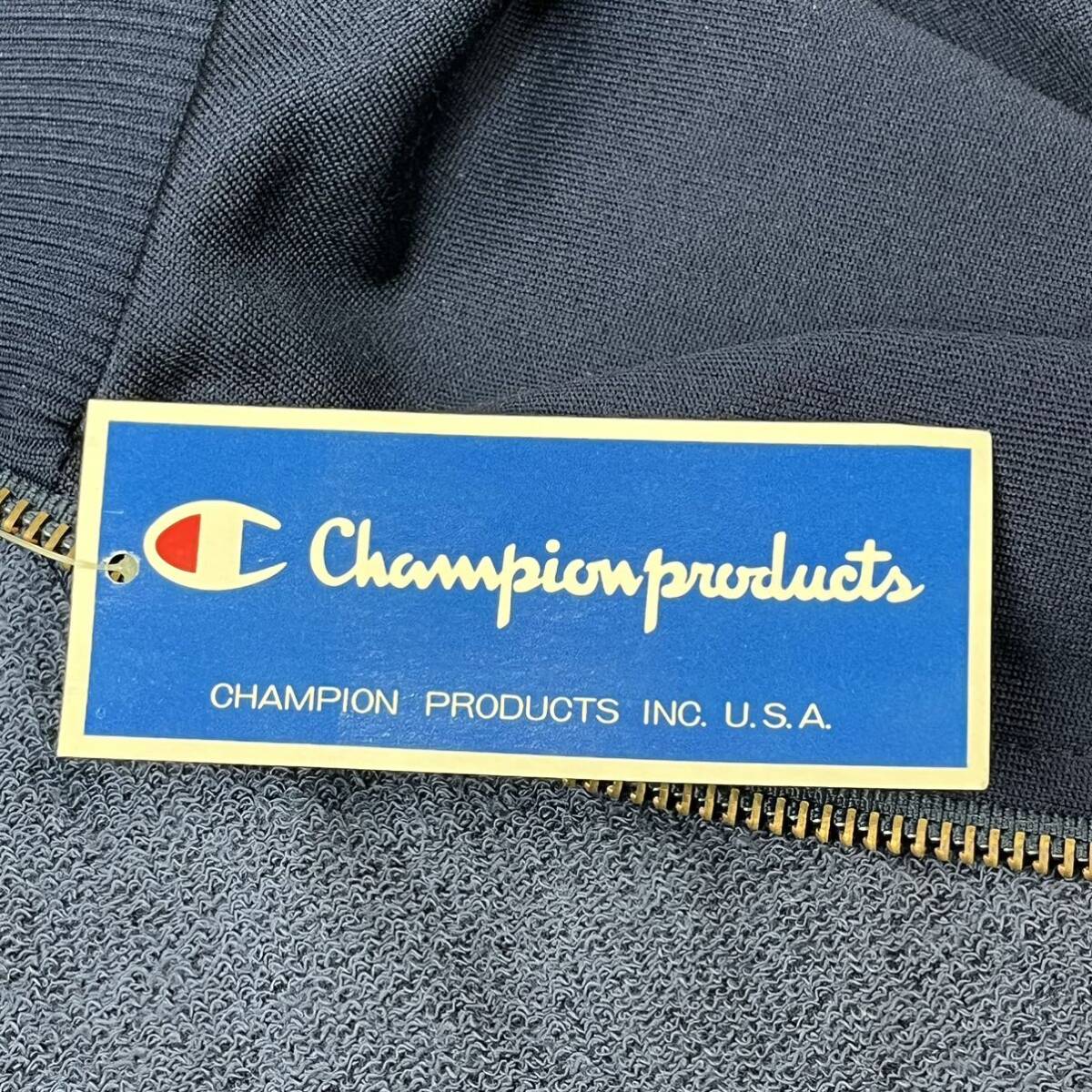 【デッドストック】Champion USA チャンピオン トラックジャケット ブルゾン ジャージ 80s90s ヴィンテージ vintage日本製ゴールドウィン Mの画像5