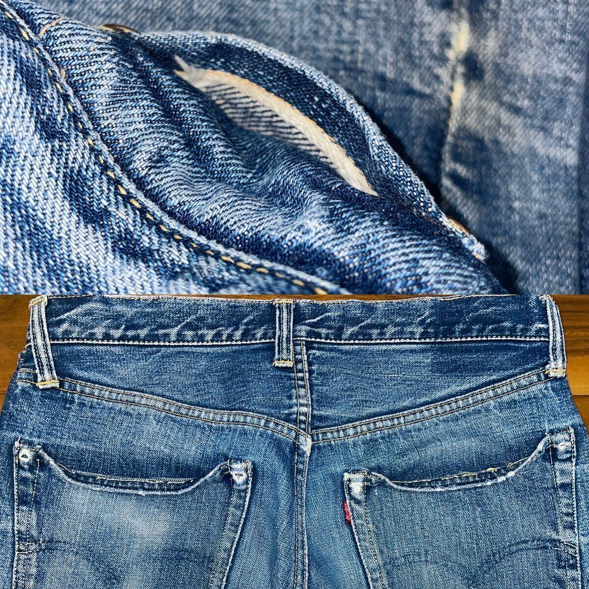 ベルベルジン 購入 50s LEVI'S レザーパッチ 501 XX W30 L28 リーバイス LEVIS 40s 60s 大戦 46 47 モデル ビッグ E vintage ヴィンテージ