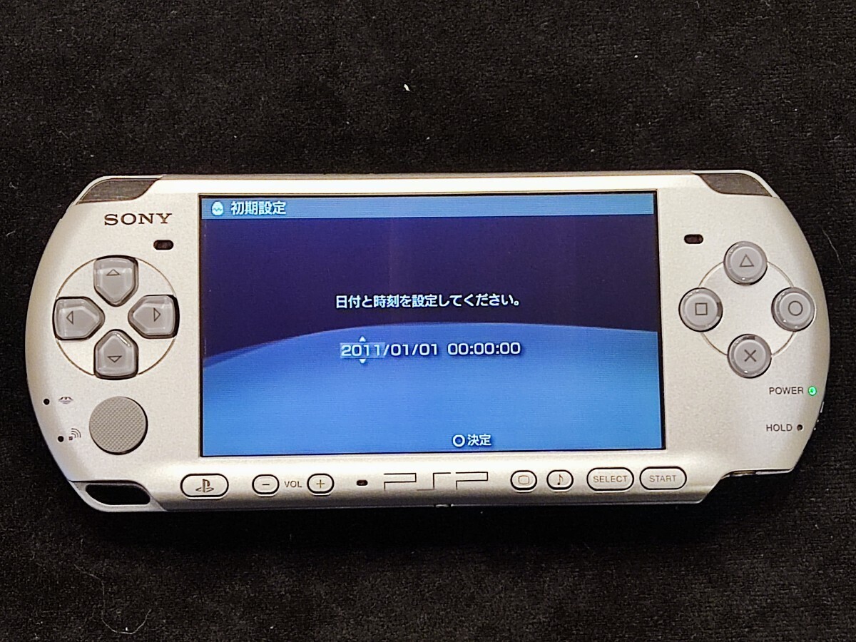 SONY PSP 3000 シルバー 美品_画像9