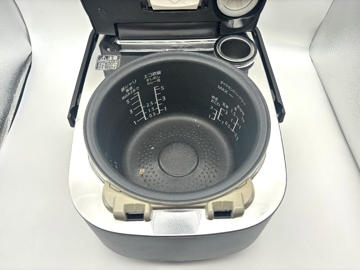 Panasonic パナソニック SR-VSA100  スチーム＆可変圧力IHジャー炊飯器 20年製の画像6
