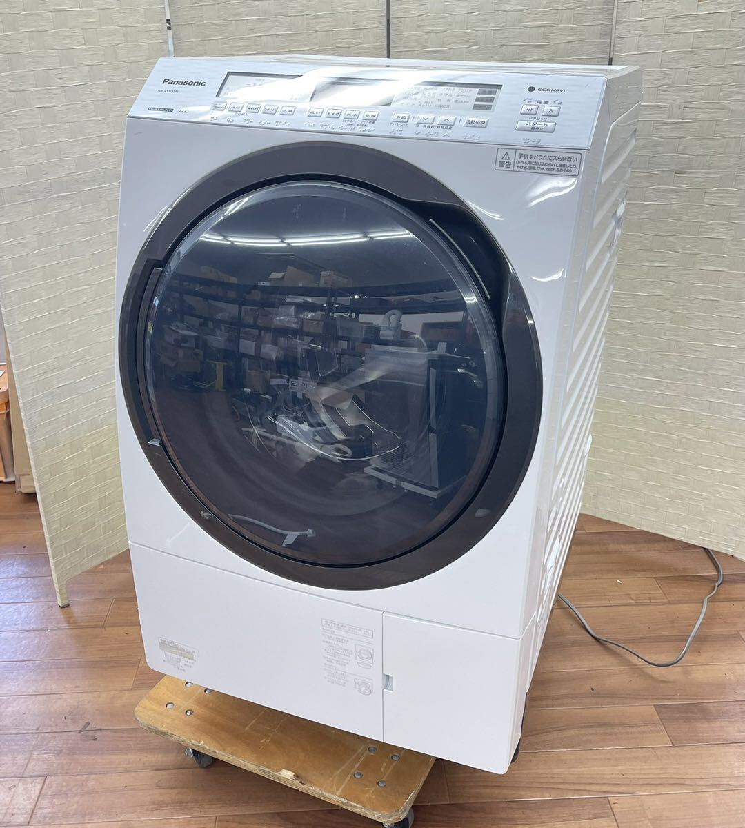 178☆【通電確認済】Panasonic パナソニック ドラム式電気洗濯乾燥機 NA-VX800AL 2019年製 左開き11kg 乾燥6kg ヒートポンプ式 ☆の画像1