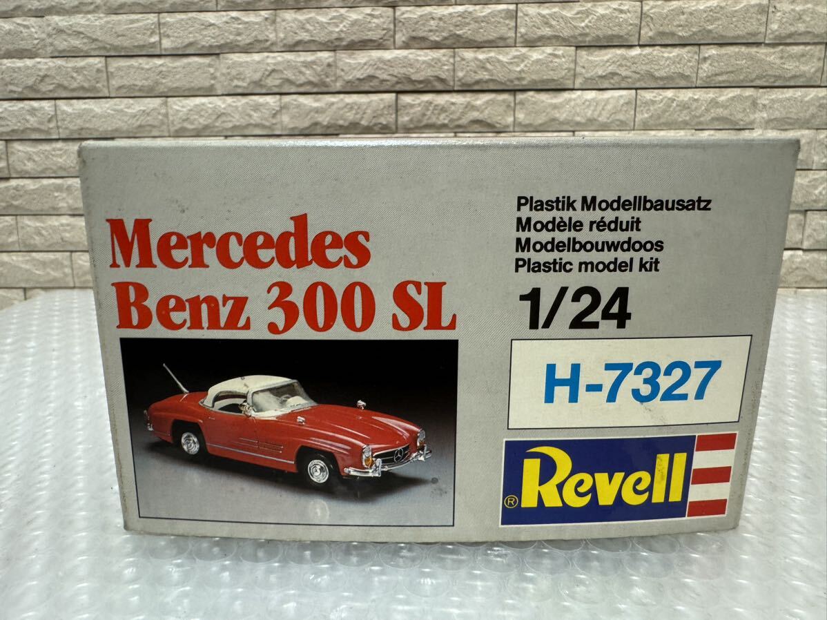 三467☆【未組立】Revell レベル プラモデル メルセデスベンツ 300SL 1/24 H-7327 当時物 希少品☆の画像3