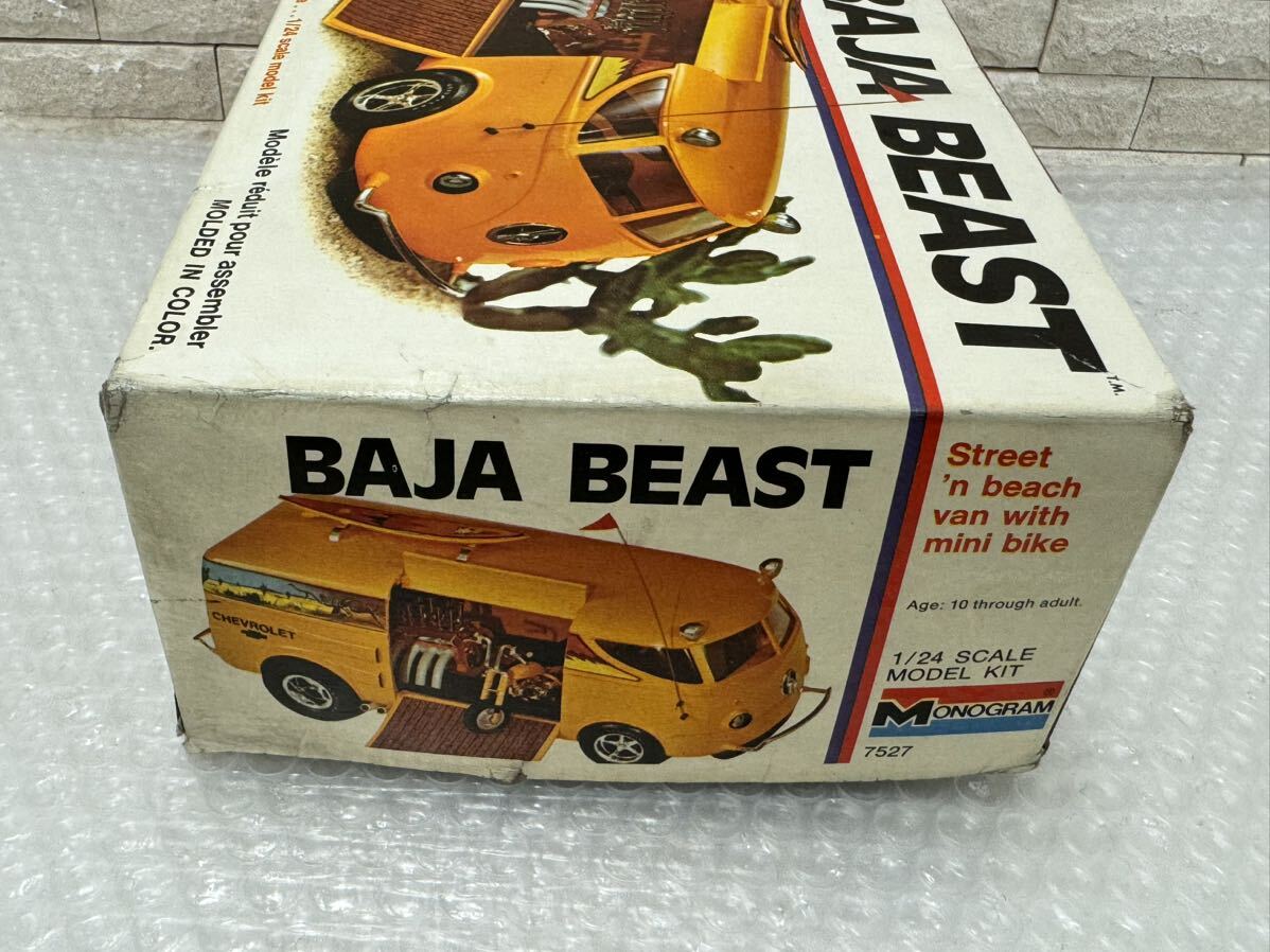 三503☆【現状品】MONOGRAM モノグラム プラモデル BAJA BEAST 1/24 当時物 希少品☆の画像3