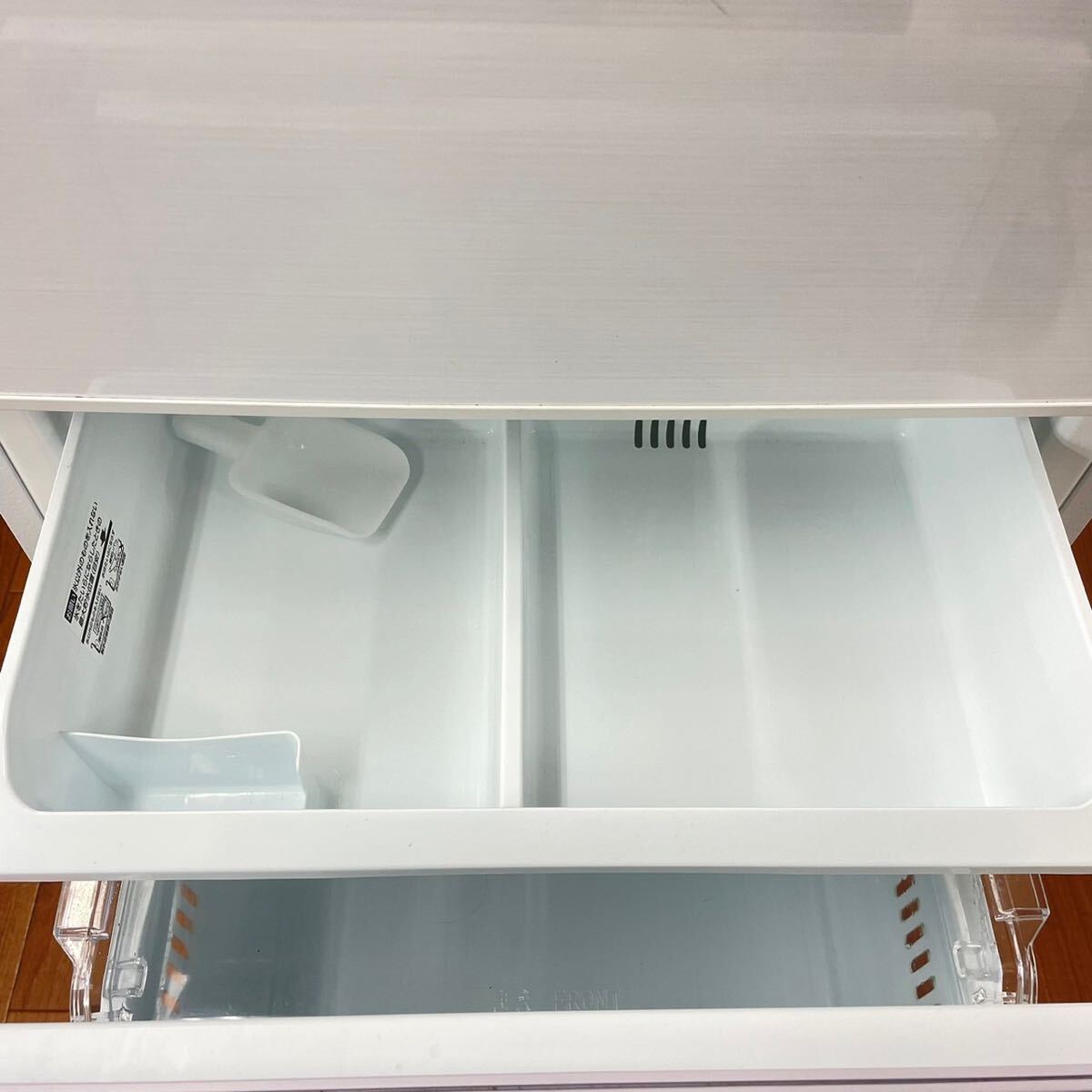 180☆【通電確認済】TOSHIBA 東芝 ノンフロン冷凍冷蔵庫 GR-S33C(WT) 2021年製 ホワイト 326L 右開き 3ドア ☆_画像9