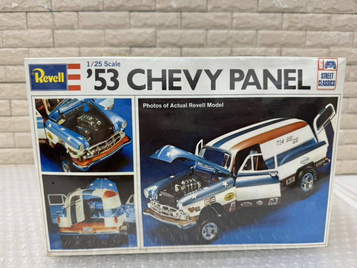 三386☆【未開封】Revell レベル プラモデル '53 CHEVY PANEL 1/25 当時物 希少品 レア☆の画像1