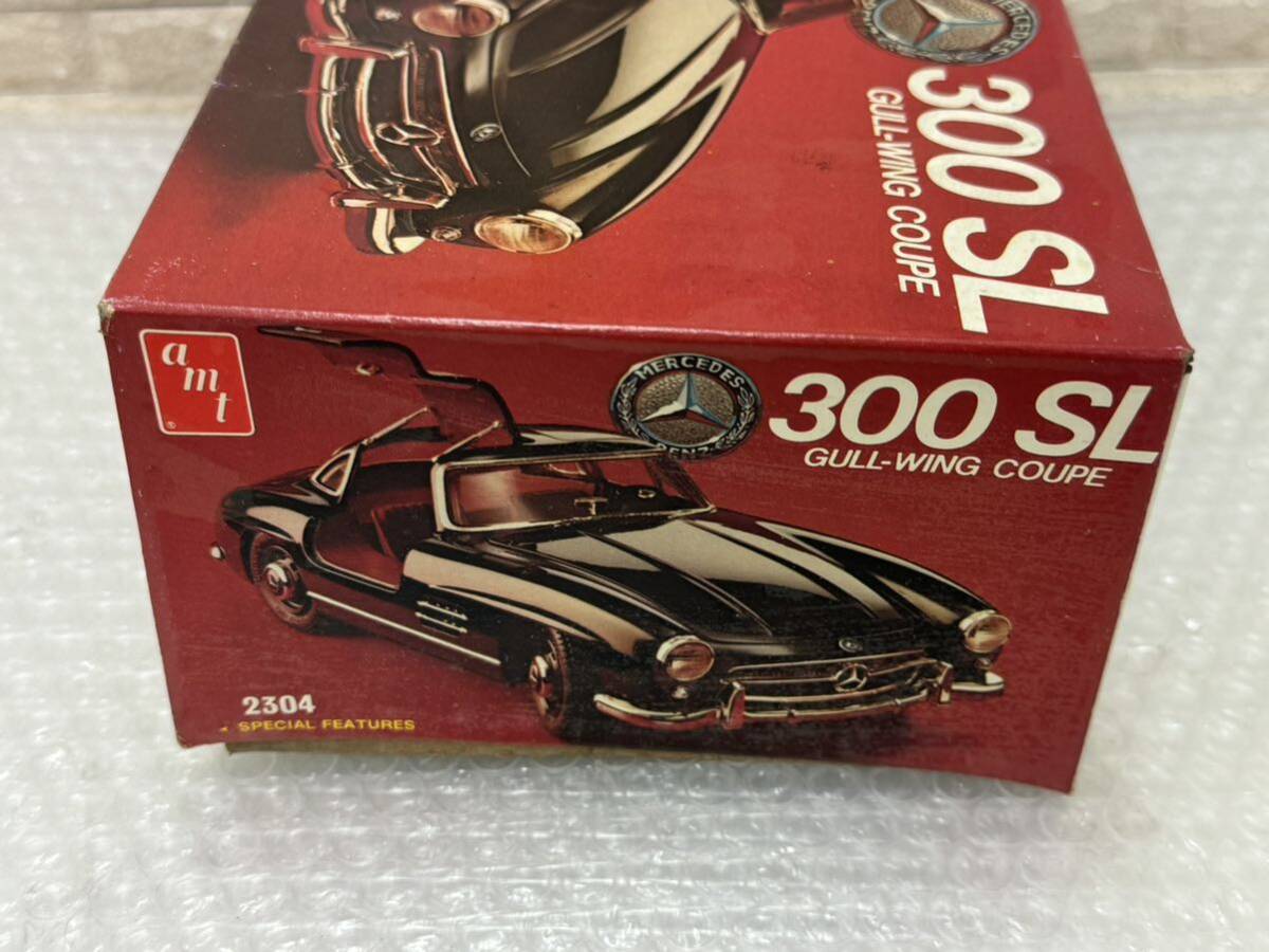 三500☆【未組立】amt プラモデル メルセデスベンツ 300SL GULL-WING COUPE ガルウィング 1/25 当時物 希少品☆の画像3