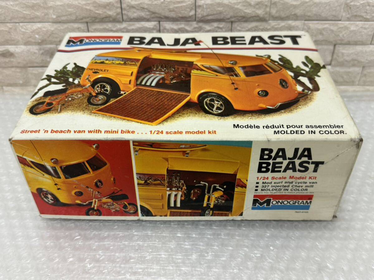 三503☆【現状品】MONOGRAM モノグラム プラモデル BAJA BEAST 1/24 当時物 希少品☆の画像2