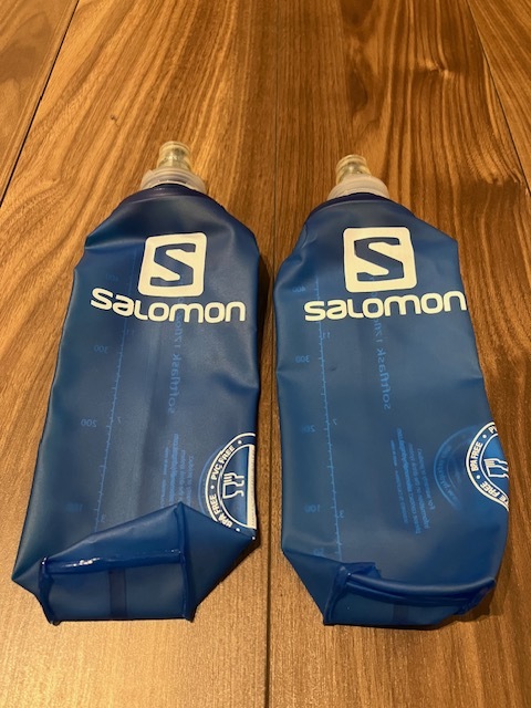 Salomon サロモン ソフト フラスク ハイドレーション 500mL トレラン 登山 マラソン 未使用 飲み口未開封 2個セット その１_画像1