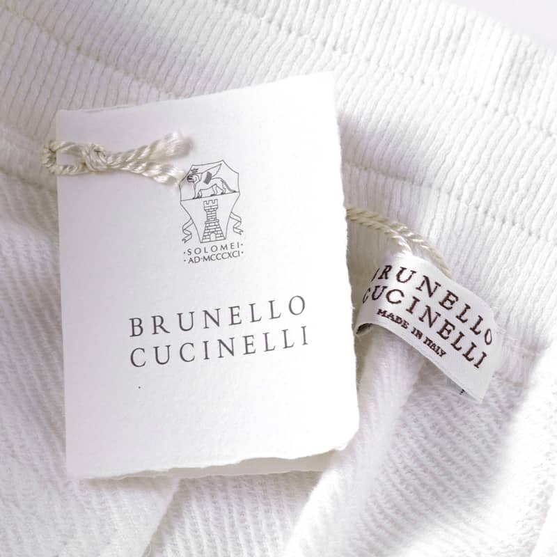 ◆【BRUNELLO CUCINELLI(ブルネロクチネリ)/春夏/コットンリネン裾リブスウェットパンツ】[brc2450021-M]_画像10