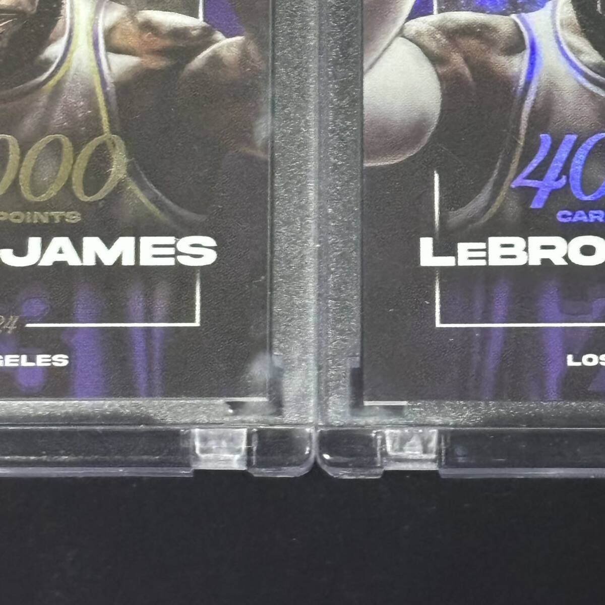 2023-24 TOPPS NOW Basketball Card LJ-40K LeBron James レブロン・ジェームズ カード 2枚セットの画像6