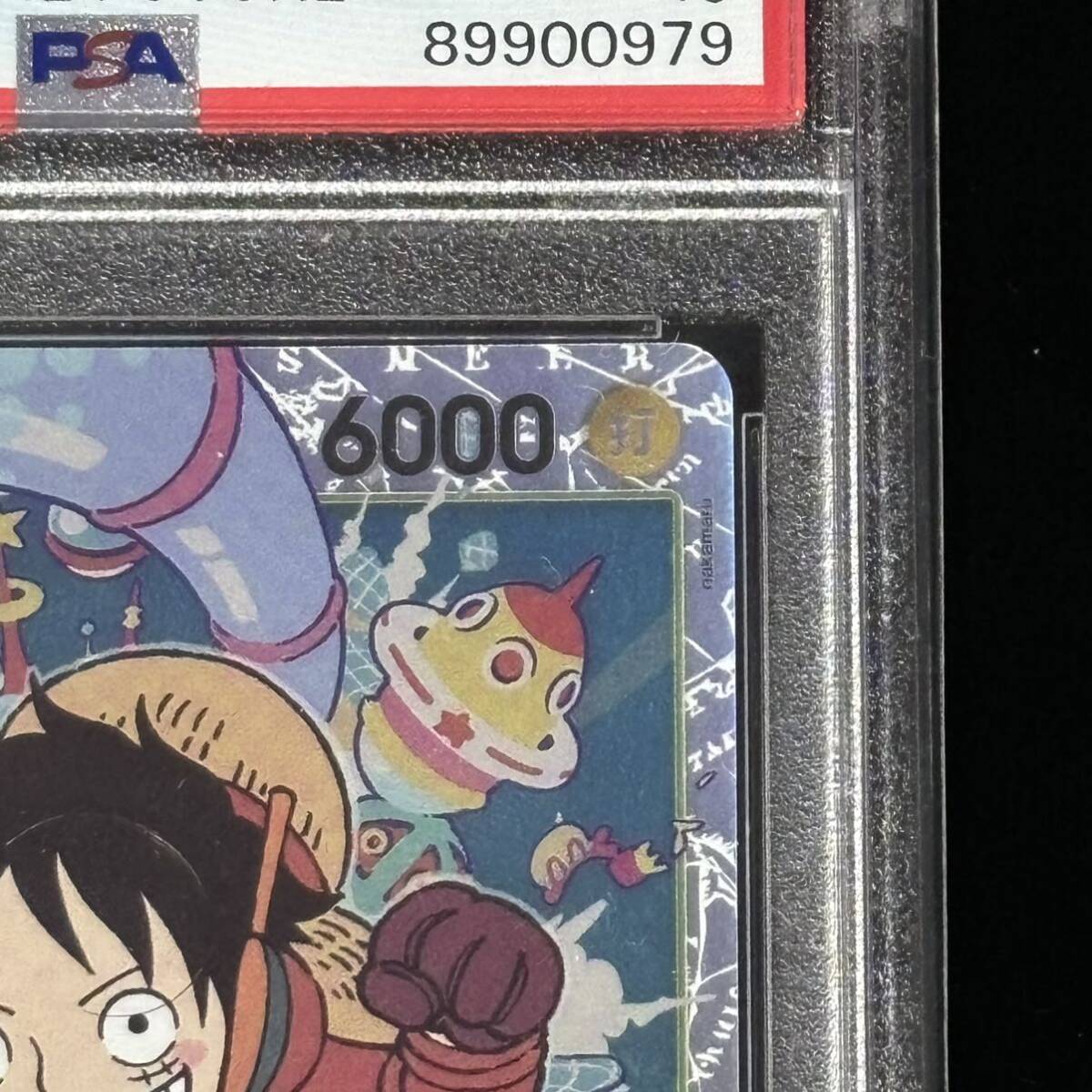 PSA 10 ONE PIECE ワンピース カード 500年後の未来 SR モンキー・D・ルフィ エラー 鑑定品 500 YEARS IN THE FUTURE 109 MONKEY D. LUFFYの画像3