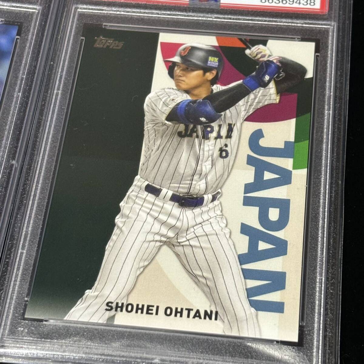 PSA 10 TOPPS NOW OFFSEASON OS21 SHOHEI OHTANI 大谷翔平 WBC ドジャース ユニフォーム 計2枚セット_画像9