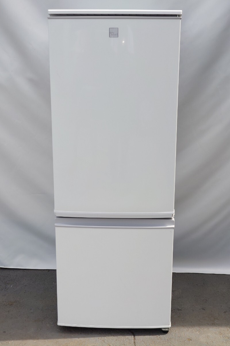シャープ2ドア 冷凍冷蔵庫 167L SJ-17E7-KW 