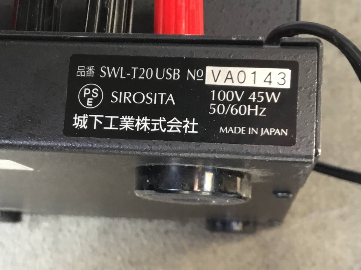 ◆◇城下工業株式会社 SOUNDWARRIOR(日本製) ＳＷＬ−Ｔ２０ＵＳＢ 松下製６ＢＱ５シングル真空管 プリメインアンプ ヘッドホンアンプ◇◆の画像7