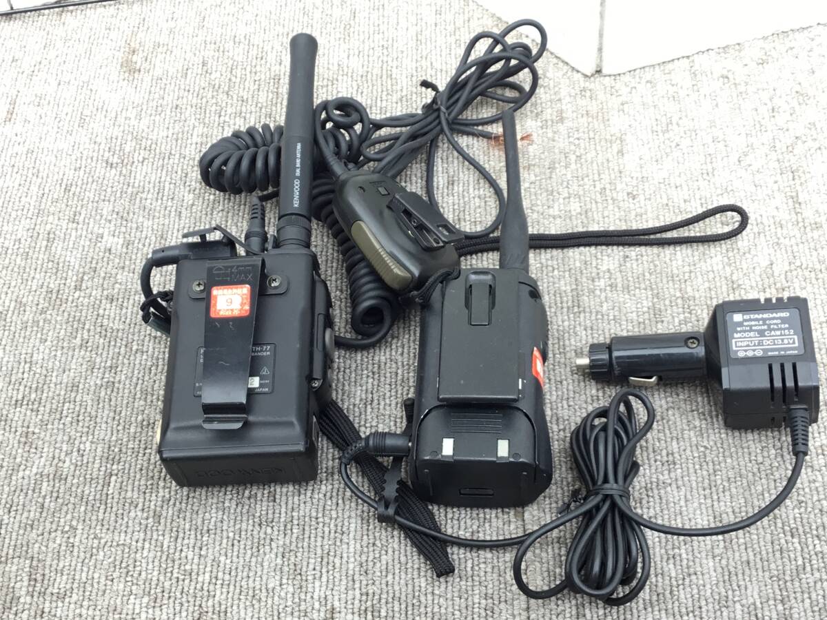 **HH mobile transceiver KENWOOD Kenwood TH-77 / STANDARD standard C-415 junk **