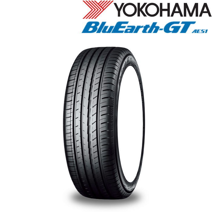 業販品 16インチ 185/60R16 86H YOKOHAMA BluEarth-GT AE51 ヨコハマ ブルーアース 夏タイヤのみ 1本_画像1