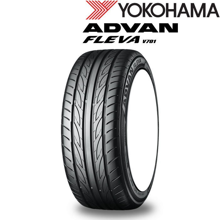 業販品 17インチ 225/55R17 97W YOKOHAMA ADVAN FLEVA V701 ヨコハマ アドバン フレバ 夏タイヤのみ 2本_画像1