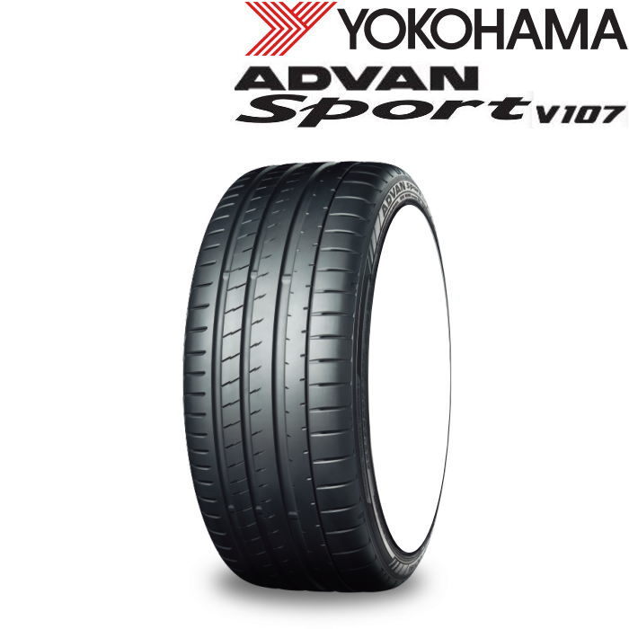 業販品 18インチ 225/40R18 92Y XL YOKOHAMA ADVAN Sport V107 ヨコハマ アドバン スポーツ 夏タイヤのみ 2本_画像1