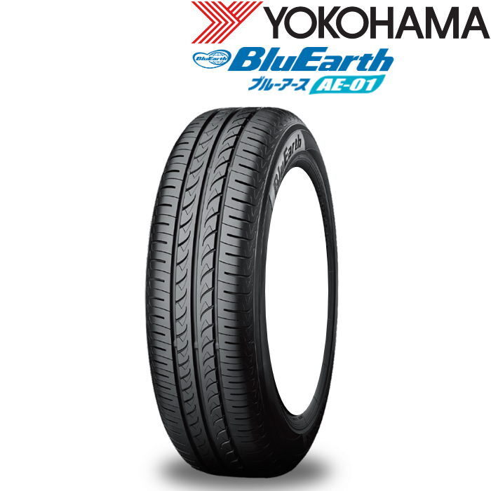 業販品 13インチ 155/65R13 73S YOKOHAMA BluEarth AE-01 ヨコハマ ブルーアース 夏タイヤのみ 4本_画像1