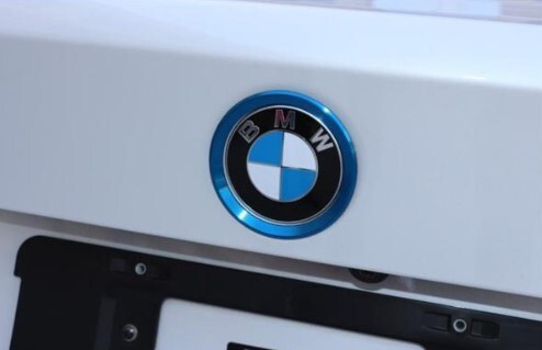 デザイン性UP♪ BMW エンブレム ボンネット バッチ リング セット ブルー F82 F83 M4クーペ M4カブリオレ M4 CS GTS コンペティション_画像2